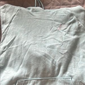 light Blue nike hoodie